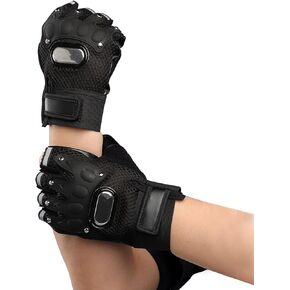 Men Women Breathable Mesh Cycling Gloves Non-Slip Riding Driving Motorcycle Half Finger Gloves Sports Exercise Fitness Fingerless Gloves