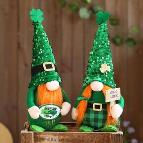 3Pcs Easter Gnomes Plush Decorations, Pink Yellow Green Easter Bunny Handmade Spring Faceless Plush Doll Dwarf Elf Gift Home Desktop Ornaments Easter Party Supplies (Easter)