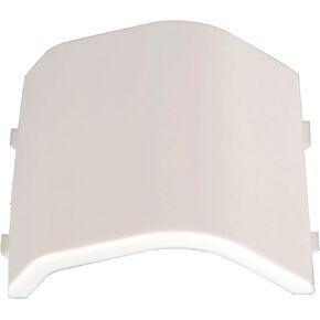 labwork Interior Roof Dome Bulb Lens White Cover Replacement for Mustang F150 F250 1980-1996 Overhead Ceiling Roof Dome Map Light Cover White Rectangular Dome Lens