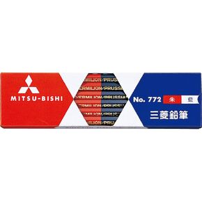 Mitsubishi Pencil Co., Ltd. Zhu Ai pencil hexagon 772 K772 (japan import)
