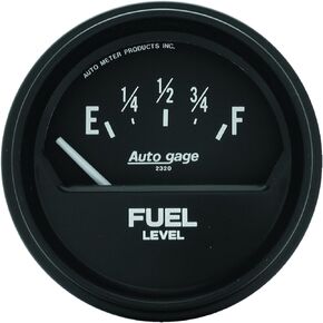 AUTO METER 2315 Autogage Fuel Level Gauge, 2 5/8" - Short Sweep/Mechanical