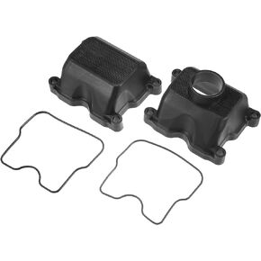 Engine Rocker Case for Kawasaki Side by Side Mule 4010 2009-2023 for Kawasaki Side by Side Mule 4000 2011-2021 / Valve Cover/Durable/Plastic / 4 Pcs/Black