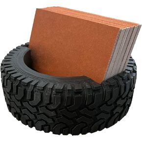 Tire Business Card Holder - Wheel Shop Display Stand Desktop Countertop