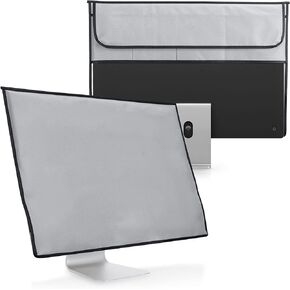 kwmobile Cover Compatible with Apple iMac 24" - 4-in-1 Case for Monitor and Accessories - Black