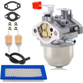 0C1535ASRV Carburetor with 78601 Air Filter for Generac 4000XL Carburetor Generac 4000EXL Nikki 97747 C1535 GN220 GH220HS W436BRE T44 35PDS396829 Sears Troy Built Portable 7.8HP Generators