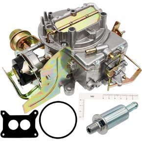 2 Barrel 2100 Carburetor fits Ford 289 302 351 400 Cu Jeep Engine F100 F250 F350 Mercury Lincoln 171 230 255 Replace Motorcraft/Autolite 2100 2150 with Electric Choke Diaphragm Assembly