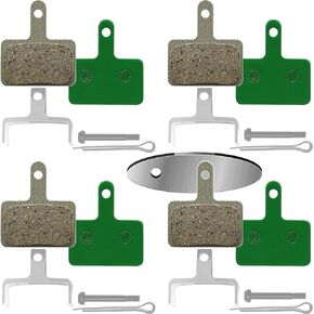 4 Pairs Bike Brake Pads,MT2S Bicycle Disc Brake Pads for TRP Tektro Shimano Deore Br-M575 M525 M515 T615 T675 M505 M395 M375 M315 M355 C501 M495 M486 M485 M475 M465 M447 M446 M416 M415 T675 T615