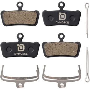 2 Pairs Bicycle Disc Brake Pads Compatible with Sram Guide RSC RS R Elixir 7 9 Avid XO Trail 4 Piston MTB Disc Brakes (Resin,Semi-Metallic,Sintered Metal) SCP-XO