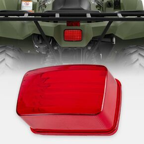 ATV Brake Tail Light Lens Taillight Brake Stop Lights Cover Compatible with Yamaha Grizzly Big Bear Bruin Kodiak Wolverine Rhino Viking OEM 5KM-8472C-10-00 (Only Lens)