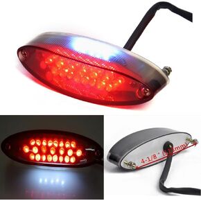 MISS MOLY Universal 28 LEDs Motorcycle ATV Tail Light Brake Stop Lights Compatible with Suzuki Harley Davidson Honda Kawasaki DR DRZ 650 400