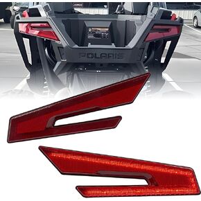 RZR PRO XP LED Tail Lights, Rear Brake Stop Taillights for Polaris RZR PRO XP/XP4 2020 2021 2022 2023, RZR PRO R/RZR TURBO R 2022 2023, UTV Lamp Accessories, Smoke Black, 2PCS