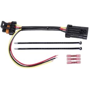 Tail Light Whip Power Harness Adapter Pigtail Jumper FITS: 2014-2023 Polaris RZR, General 900/1000 XP 1000 Pro Turbo RS1 S Trail for Powering LED Whips Brake Lights License Plate Lights Etc