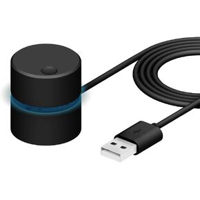 USB PC Volume Control Knob Computer External Volume Remote Button Speaker Audio Multimedia Volume Control Adjuster with One Key Mute Function Support Win7/8/10/XP/Mac/Vista/Android/iOS