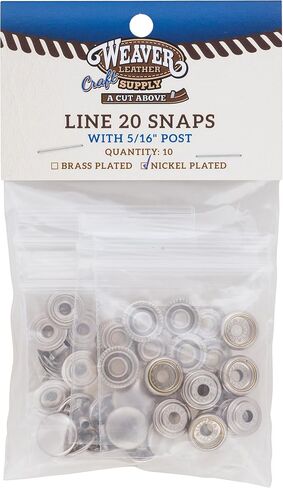 Weaver Leather #2206 Snaps Saddle Accessories (10 Pack) in Saudi Arabia