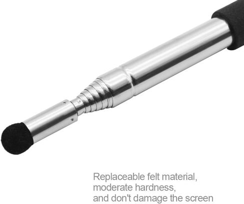 عصا مؤشر للمعلمين، مؤشر تعليمي تلسكوبي، مؤشر سبورة بيضاء قابل للسحب في الفصل الدراسي قابل للتمديد للمعلمين والأدلة والمدرب in Kuwait
