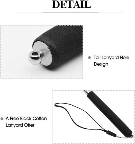 عصا مؤشر للمعلمين، مؤشر تعليمي تلسكوبي، مؤشر سبورة بيضاء قابل للسحب في الفصل الدراسي قابل للتمديد للمعلمين والأدلة والمدرب in Kuwait