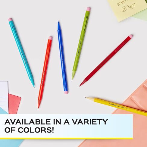 Paper Mate SharpWriter Mechanical Pencils, 0.7mm, HB #2, Yellow, 12 Count in Saudi Arabia