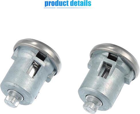 X AUTOHAUX مجموعة واحدة من أسطوانة قفل الباب مع مفاتيح لشاحنة Chevy C10 C20 C30 1500 2500 3500 SUV Blazer Jimmy قفل باب السيارة قفل الإشعال مفتاح الأسطوانة 608307 in Saudi Arabia