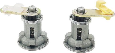 أسطوانة قفل الباب - بهلوان مع مفتاحين متوافق مع Toyota Pickup1984 1985 1986 1987 1988 Van 4runner 83-91 Camry 84-87 Corolla DL-8 69051-12180، 69052-12180، in Saudi Arabia