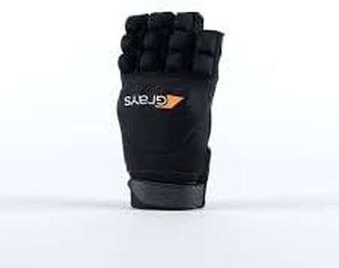 GRAYS Black Right X Small Outdoor Field Hockey Gloves | Anatomic Pro Field (Fingerless) in Saudi Arabia
