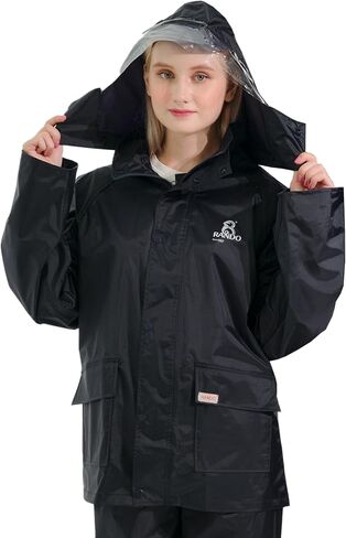 Rain Suits For Women Waterproof With Hood | Motorcycle Rain Gear | Heavy Duty Raincoat in Saudi Arabia