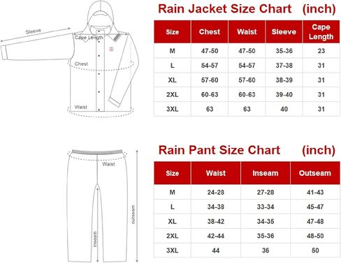 Rain Suits For Women Waterproof With Hood | Motorcycle Rain Gear | Heavy Duty Raincoat in Saudi Arabia