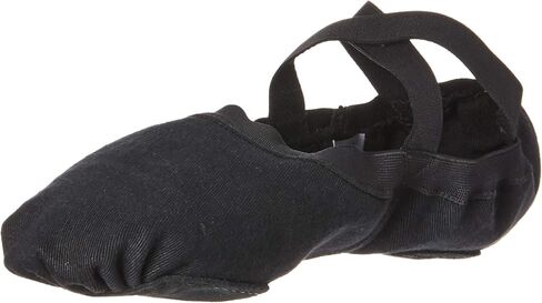 Bloch Dance Men's Synchrony Split Sole Stretch Canvas Ballet Slipper/Shoe, Black, 7 in Kuwait