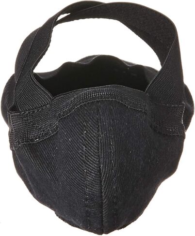 Bloch Dance Men's Synchrony Split Sole Stretch Canvas Ballet Slipper/Shoe, Black, 7 in Kuwait