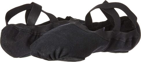 Bloch mens Bloch Men's Synchrony Split Sole Stretch Canvas Ballet Slipper / Dance Shoe, Black, 9.5 US in Saudi Arabia