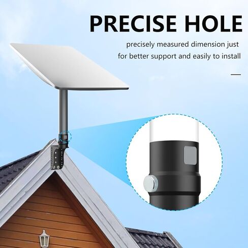 حامل حائط قصير من Starlink، طقم حامل تثبيت على الحائط لملحقات Starlink V2 in Kuwait