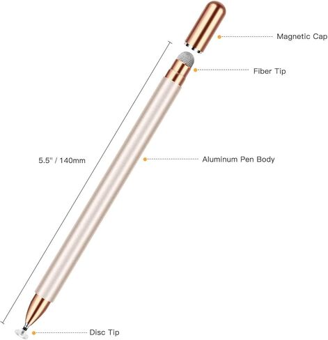 Touch Screen Pens for iPad Pro iPad Mini iPad Air and All Tablets (2Pcs) in Kuwait