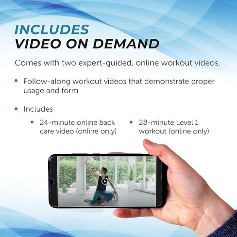 AeroPilates Posture Corrector Pilates Barrel - Home Pilates Back Stretcher - Pilates Strength Workout Machine for Home Gym - Up to 300 lbs Weight Capacity in Kuwait