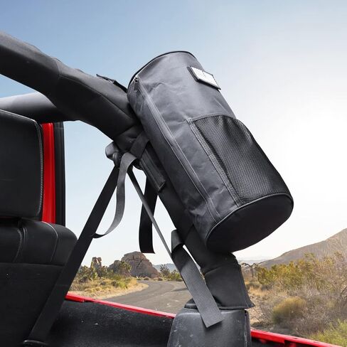 متعددة الوظائف لفة بار حقيبة تخزين قفص متوافق مع ل جيب رانجلر JK JKU JL JLU 2007-2022 جبل المنظم البضائع قفص السرج 2 قطعة in Kuwait