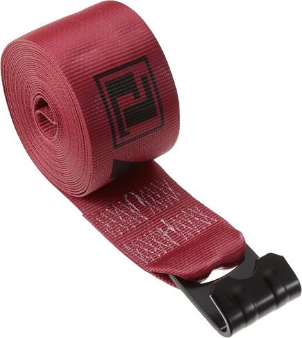 Ancra Cargo 43795-60-30: حزام الونش، 4 بوصة × 30 بوصة مع خطاف مسطح - حزام أحمر in Kuwait