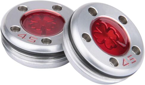 OGECLF 2pcs Red Lucky Clover Golf Weights for Titleist Scotty Cameron Newport, Phantom, Futura, GoLo, California Putters 5g 10g 15g 20g 25g 30g 35g 40g 45g for Option in Saudi Arabia