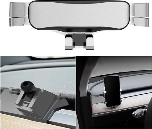 Racing Tesla Model 3 Model Y Phone Holder,Tesla Phone Mount Compatible with Tesla Model 3 Model Y Accessories 2021 2022 in Saudi Arabia