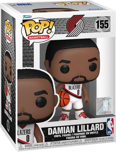 Funko Pop! NBA: Portland Trail Blazers - Damian Lillard in Saudi Arabia