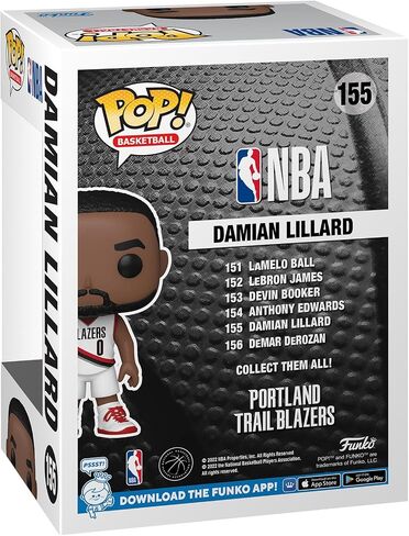 Funko Pop! NBA: Portland Trail Blazers - Damian Lillard in Saudi Arabia