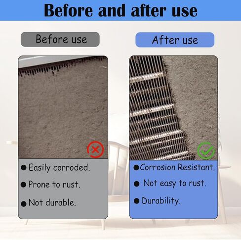 6 Pcs Radiator Comb Tool Set, Multiple Sizes AC Fin Comb Straightener & Condenser Coil Cleaning Brush, Air Conditioner Repair Cleaner Kit for Evaporator Automotive Refrigerator Hvac (Colored) in Saudi Arabia