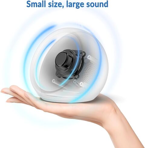Nytpal Alarm Clock White Noise Sound Sleep Machine for Baby/Adults, 6 Colors Night Light 20 Soothing Sounds, Portable Rechargeable in Saudi Arabia