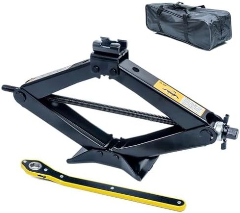 Scissor Jack Car Jack, Ratchet Handle Saving Strength Design (1.5Crank Handle) in Saudi Arabia