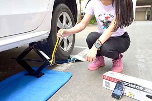 Scissor Jack Car Jack, Ratchet Handle Saving Strength Design (1.5Crank Handle) in Saudi Arabia
