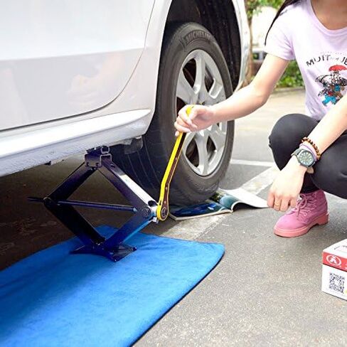 Scissor Jack Car Jack, Ratchet Handle Saving Strength Design (1.5Crank Handle) in Saudi Arabia