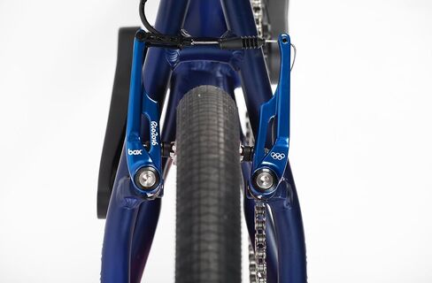 Box One 108 Millimeters Oversized V Brake with Sealed Bearing Pivots, Flexible Cable Noodle, Cold Forged Arms & 2 Millimeters Allen Key Tensions Bolt, Black in Saudi Arabia