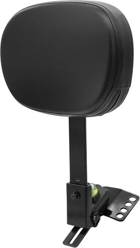 Adjustable Plug-in Driver Rider Backrest Custom Kit for Harley Electra Glides 1997-2021 Made Fit for Touring Models Road King Street Glide (Chrome Finished) in Saudi Arabia