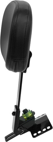 Adjustable Plug-in Driver Rider Backrest Custom Kit for Harley Electra Glides 1997-2021 Made Fit for Touring Models Road King Street Glide (Chrome Finished) in Saudi Arabia