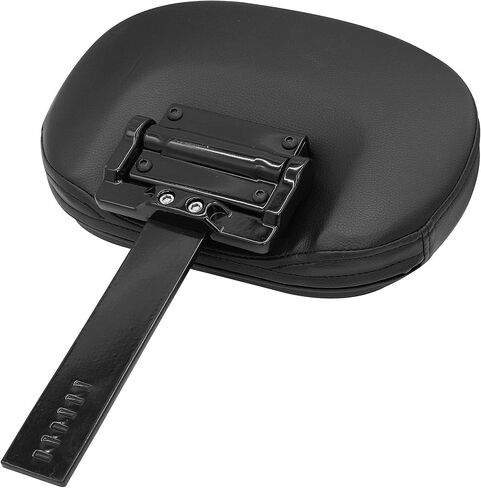 Adjustable Plug-in Driver Rider Backrest Custom Kit for Harley Electra Glides 1997-2021 Made Fit for Touring Models Road King Street Glide (Chrome Finished) in Saudi Arabia