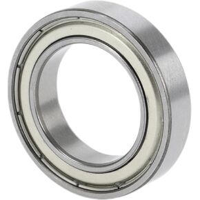 ACROPIX 6804ZZ Deep Groove Ball Bearings P6 20x32x7mm Lubricated Bearings Double Metal Seal Silver Tone Scooter Skateboard Wheel - Pack of 10
