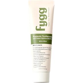 Travel Fluoride Free Toothpaste (0.7 0oz), Nano Hydroxyapatite (Mild Mint) | Dentist Recommended - for Remineralizing, Whitening, & Sensitive Teeth - Tooth Paste for Adults & Kids Oral Care