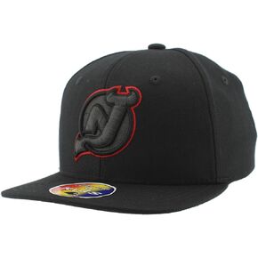 ZHATS Unisex Kid's NHL Officially Licensed Youth Adjustable Snapback Hat Flat Bill Z11 Black Element